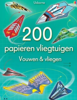 200 Papieren vliegtuigen - vouwen en vliegen