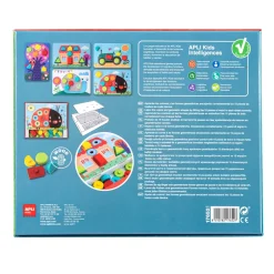 APLI Kids Mozaïekspel Mijn Eerste Houten Mozaïek