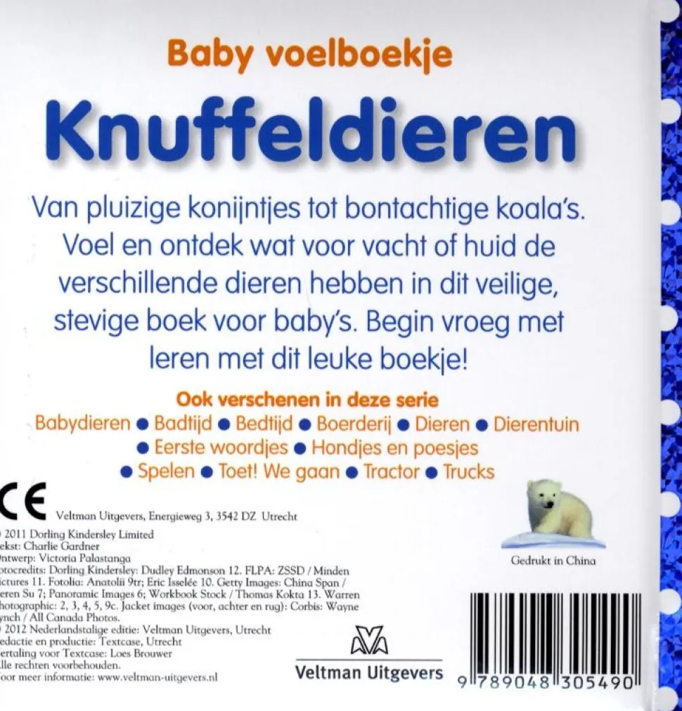 Baby Voelboekje Knuffeldieren