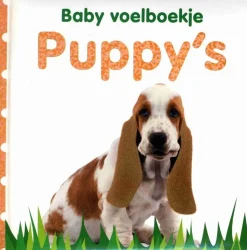 Baby voelboekje Puppy's