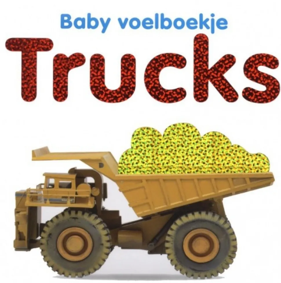 Baby voelboekje Trucks