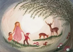 Bijdehansje Postkaart Deer