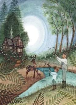 Bijdehansje Postkaart Father's Day