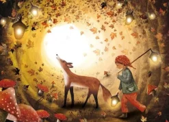 Bijdehansje Postkaart Glow in the Dark