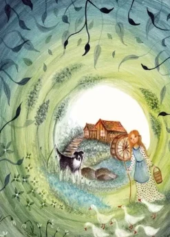 Bijdehansje Postkaart Goose