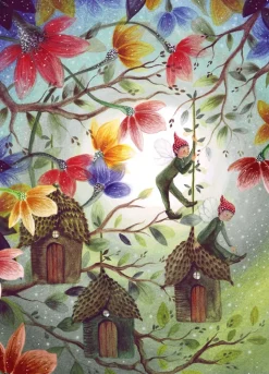 Bijdehansje Postkaart Little Lodges