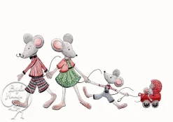 Bijdehansje Postkaart Mice