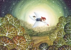 Bijdehansje Postkaart Nils Holgersson