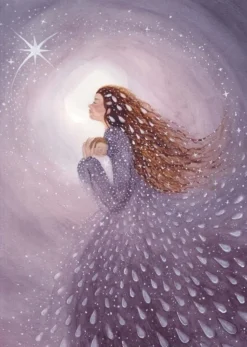 Bijdehansje Postkaart Teardrop Star