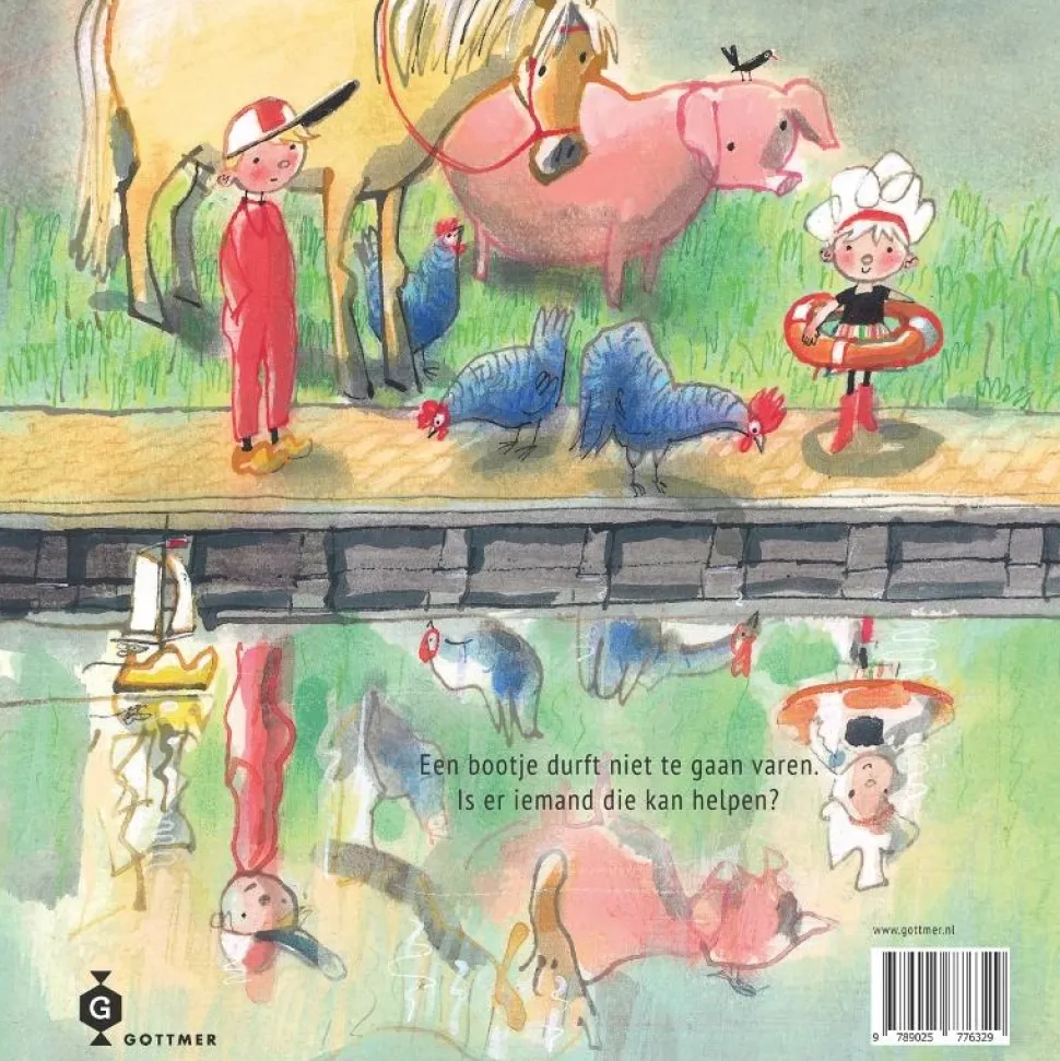 Boer Boris en het bootje