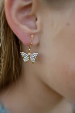 Boutique Butterfly Clip On Earrings, 2 Sets