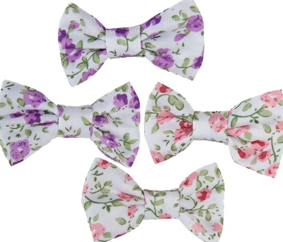 Boutique Liberty Mini Bow Hairclips, 2 Pcs