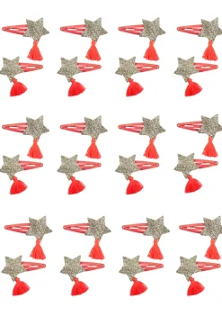 Boutique Sassy Tassy Star Hairclips, 2 Pcs