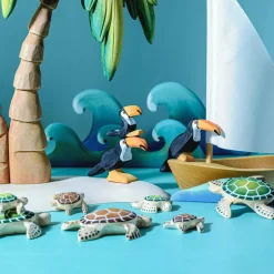 bumbu toys Baby Schildpad Groen