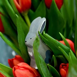 bumbu toys Konijn Grijs Zittend