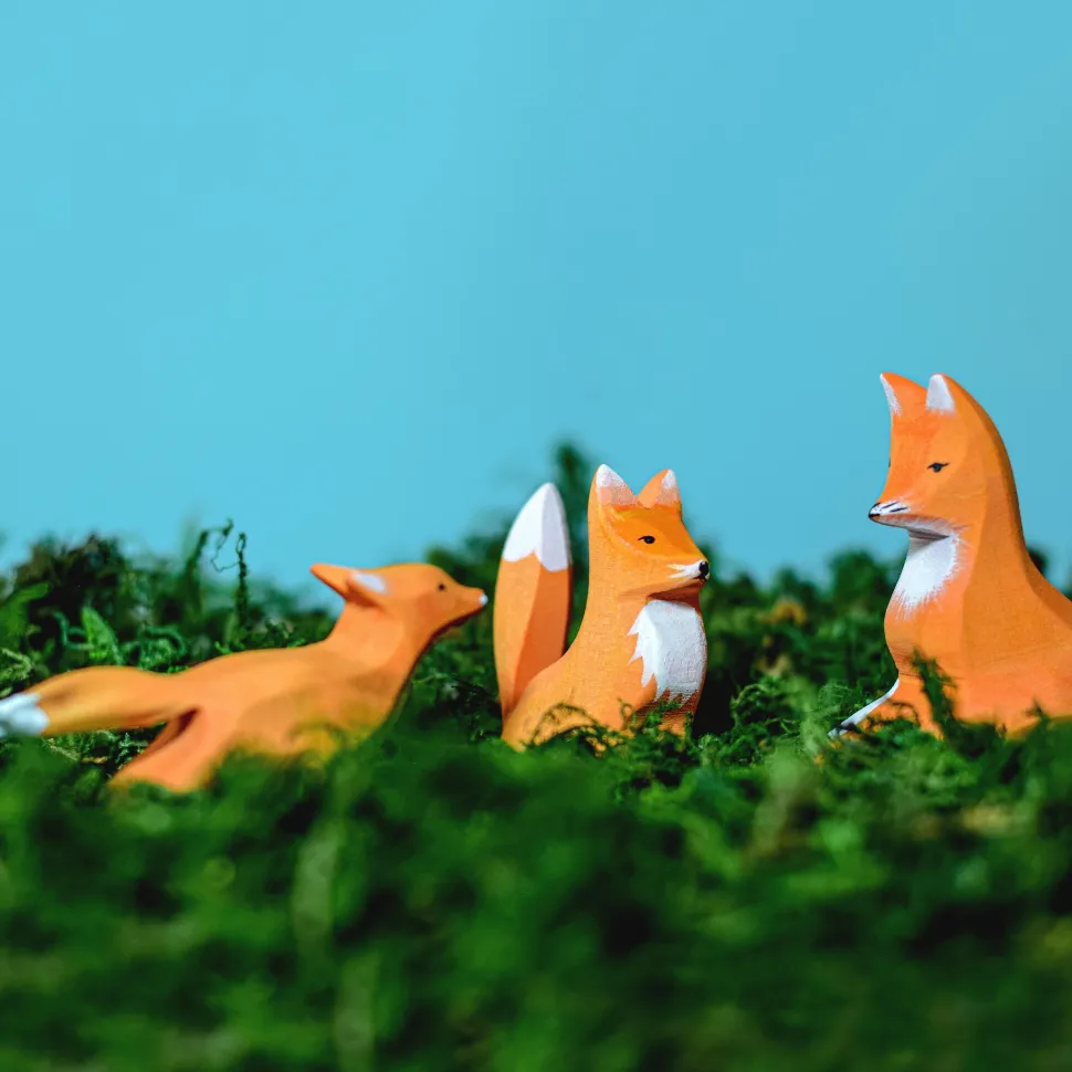 bumbu toys Vos Welp Zittend