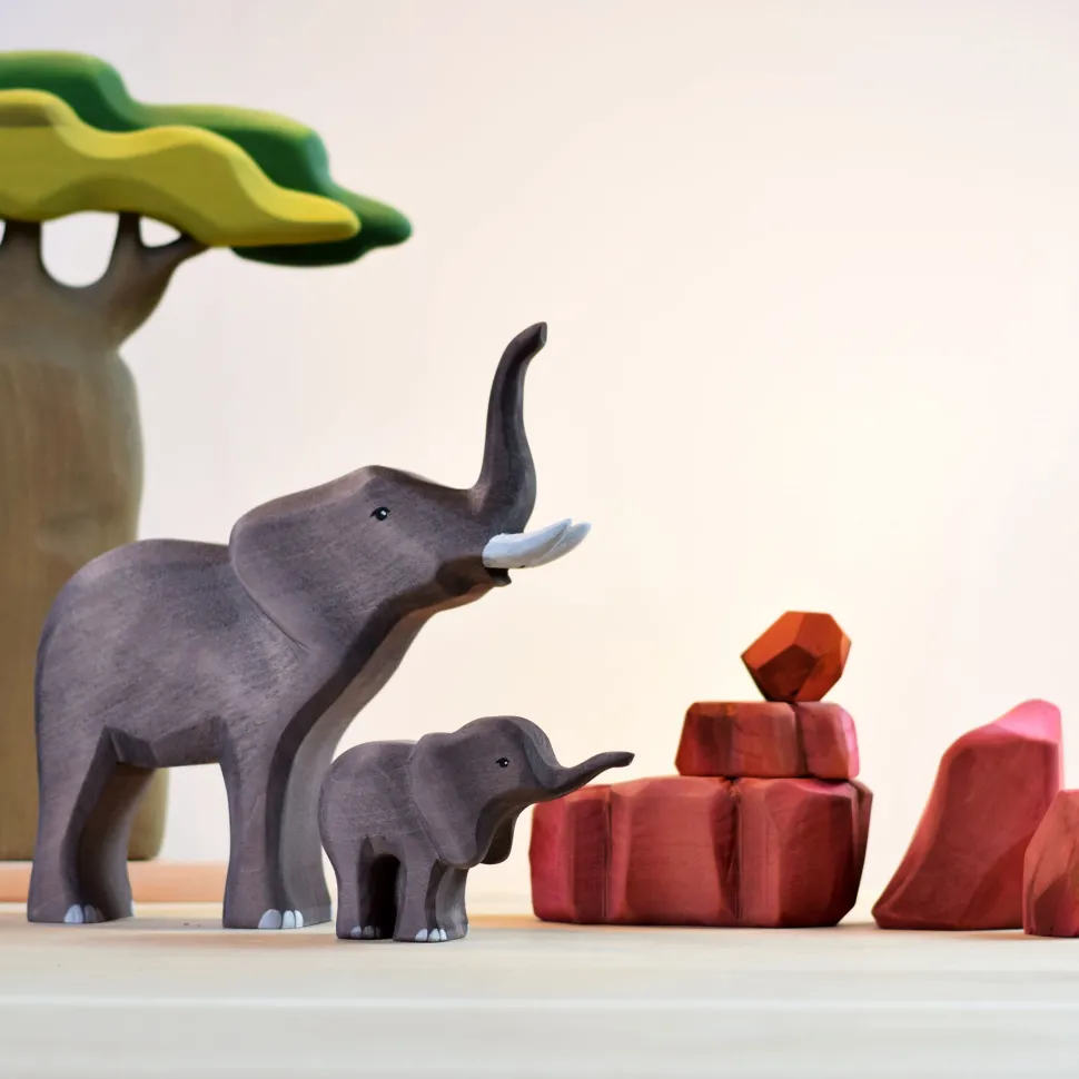 BumbuToys Olifant Set 2-delig