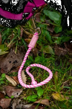 crafty ponies Halstertouw Roze