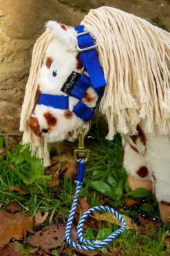 crafty ponies Halstertouw Blauw