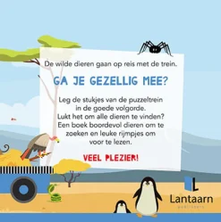 De Lantaarn Puzzeltrein Wilde Dieren