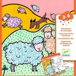 Djeco Kleurplaten Boerderij