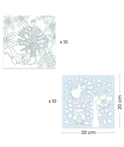 Djeco Kleurplaten Bos