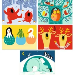 Djeco Kraskaarten Learning about animals