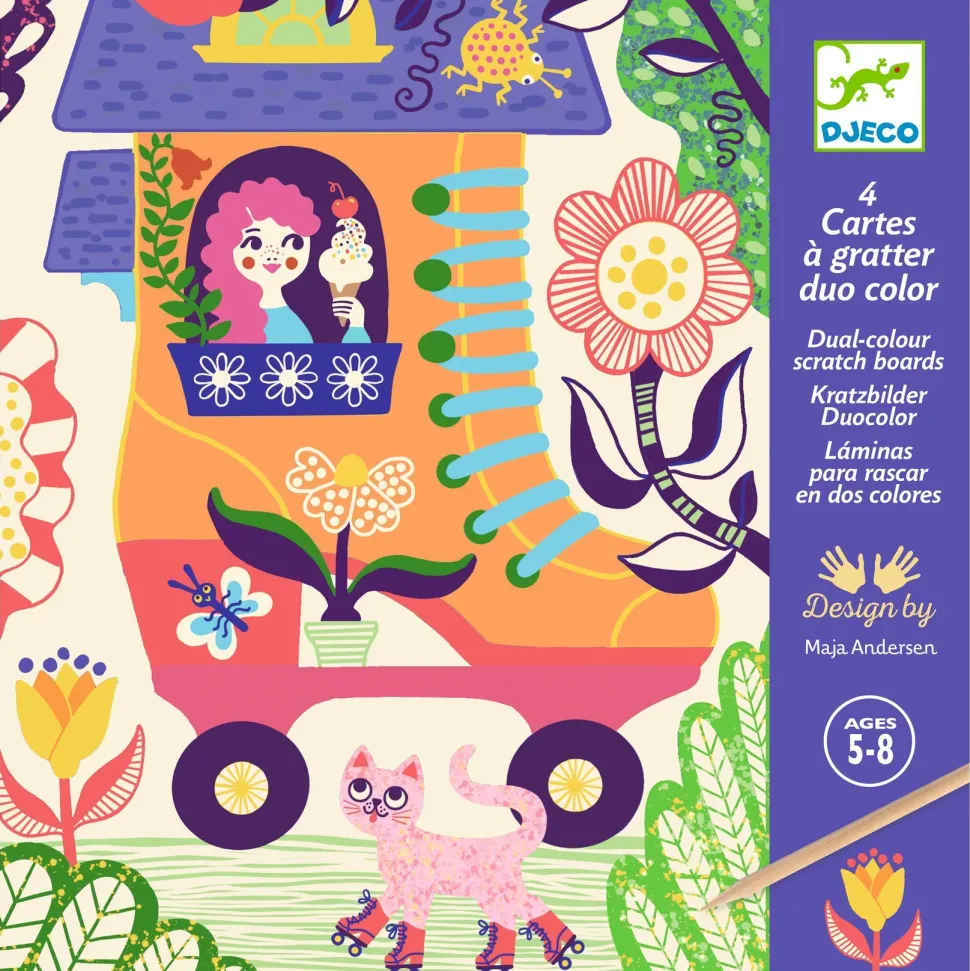 Djeco Scratch Grappige Huizen