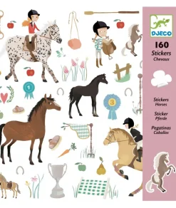Djeco Stickers Paarden