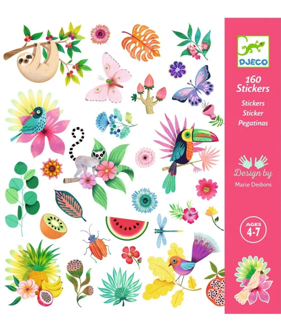 Djeco Stickerset Paradise