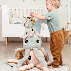 Done by Deer Knuffel Rammelaar Jelly Blue