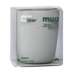 Done by Deer Siliconen Mini Beker Grey