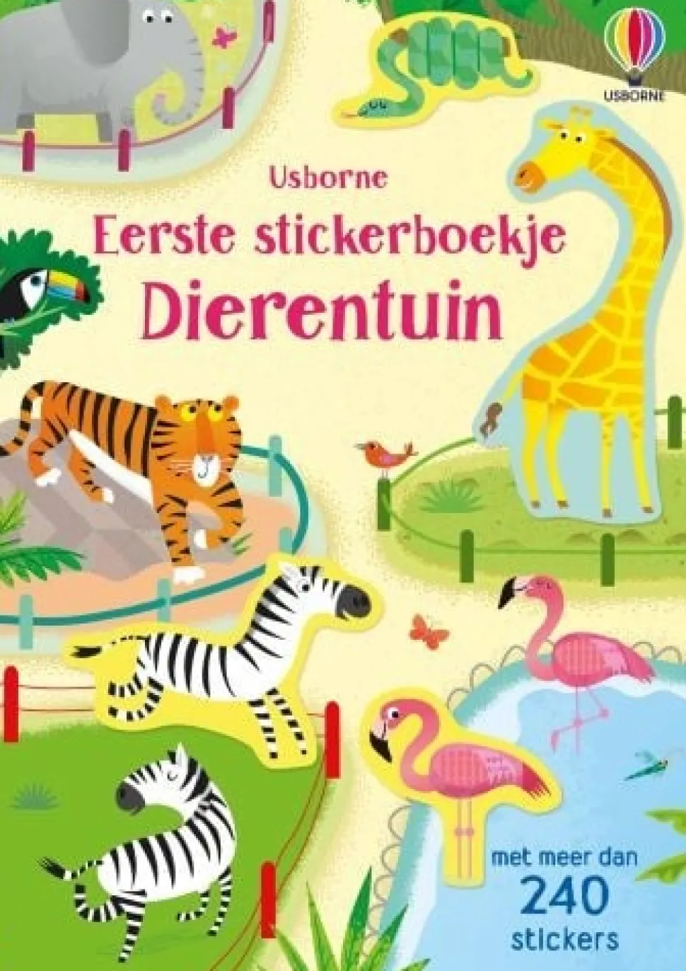 Eerste stickerboekje Dierentuin
