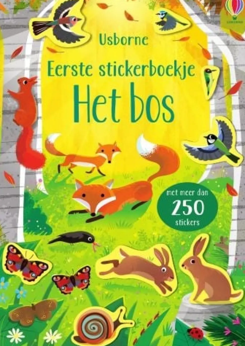 Eerste stickerboekje Het bos
