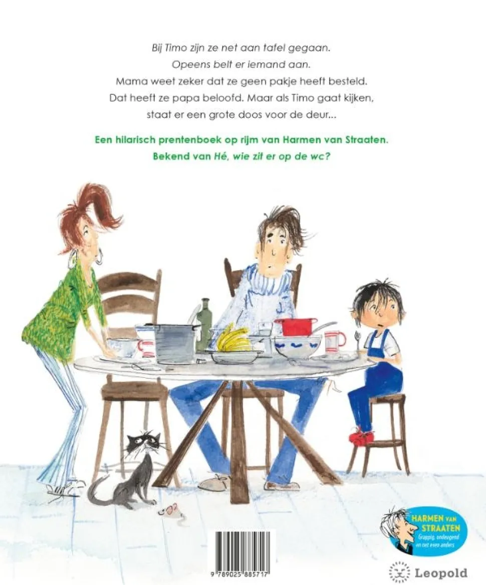 Er kwam een krokodil logeren