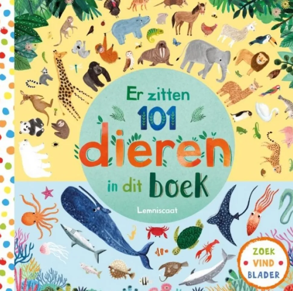 Er zitten 101 dieren in dit boek