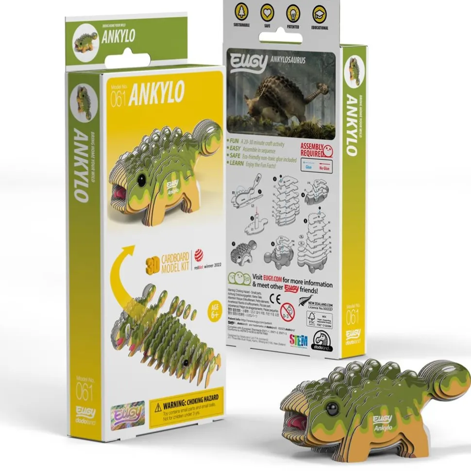 Eugy 3D Bouwpakket Ankylosaurus