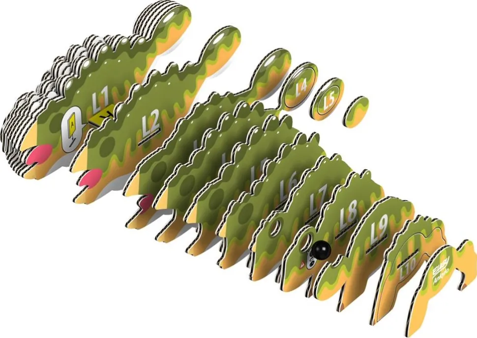 Eugy 3D Bouwpakket Ankylosaurus