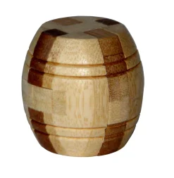 Eureka 3D Bamboo Puzzle Barrel