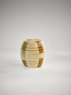 Eureka 3D Bamboo Puzzle Barrel