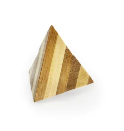 Eureka 3D Bamboo Puzzle Pyramid