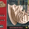 Eureka 3D Hout Model Gepetto´s Rinoceros Head