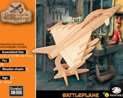 Eureka 3D Hout Model Gepetto's Battleplane