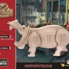 Eureka 3D Hout Model Gepetto´s Hippopotamus
