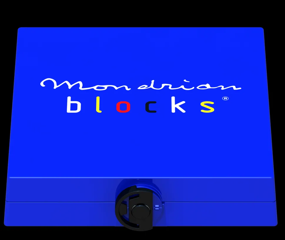 Eureka Mondrian Blocks Blue Edition