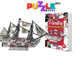 Eureka Puzzelboek 3D Piraten