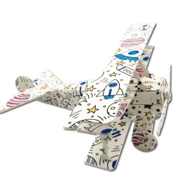 Eureka Puzzelboek 3D Vliegtuigen