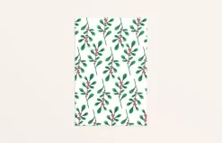 Fritsy Kerstkaart Hulsttakken met Envelop