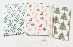 Fritsy Kerstkaart Hulsttakken met Envelop