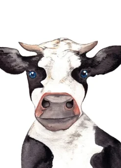 Fritsy Postkaart Koe